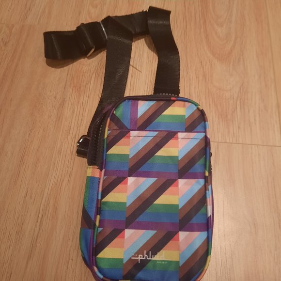 NWOT The Phluid Project Multicolor Crossbody Bag - Picture 4 of 4